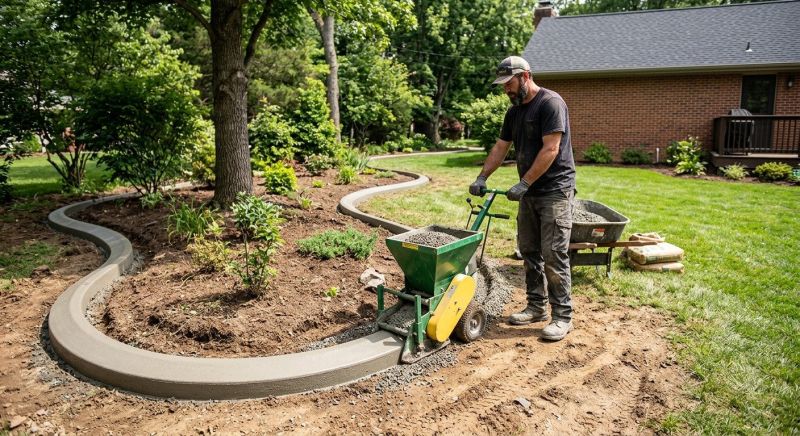 Garden Curbing Installation in Citrus County, FL